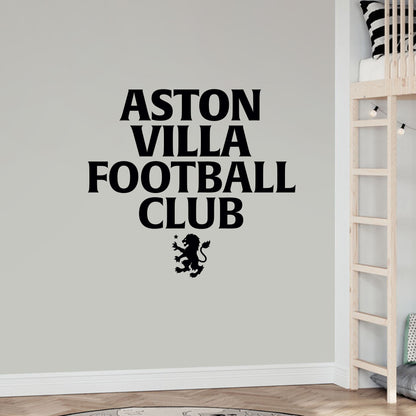 Aston Villa Football Club Stack Wall Sticker