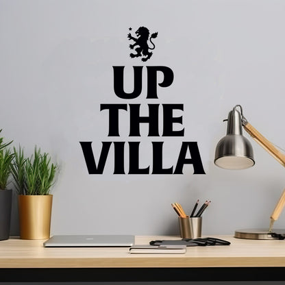 Aston Villa Football Club Up The Villa Wall Sticker