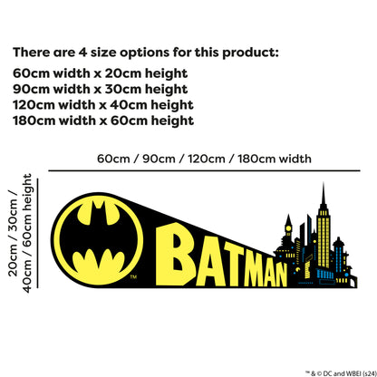 Batman™ Wall Sticker - Bat Signal Wall Decal DC Superhero Art