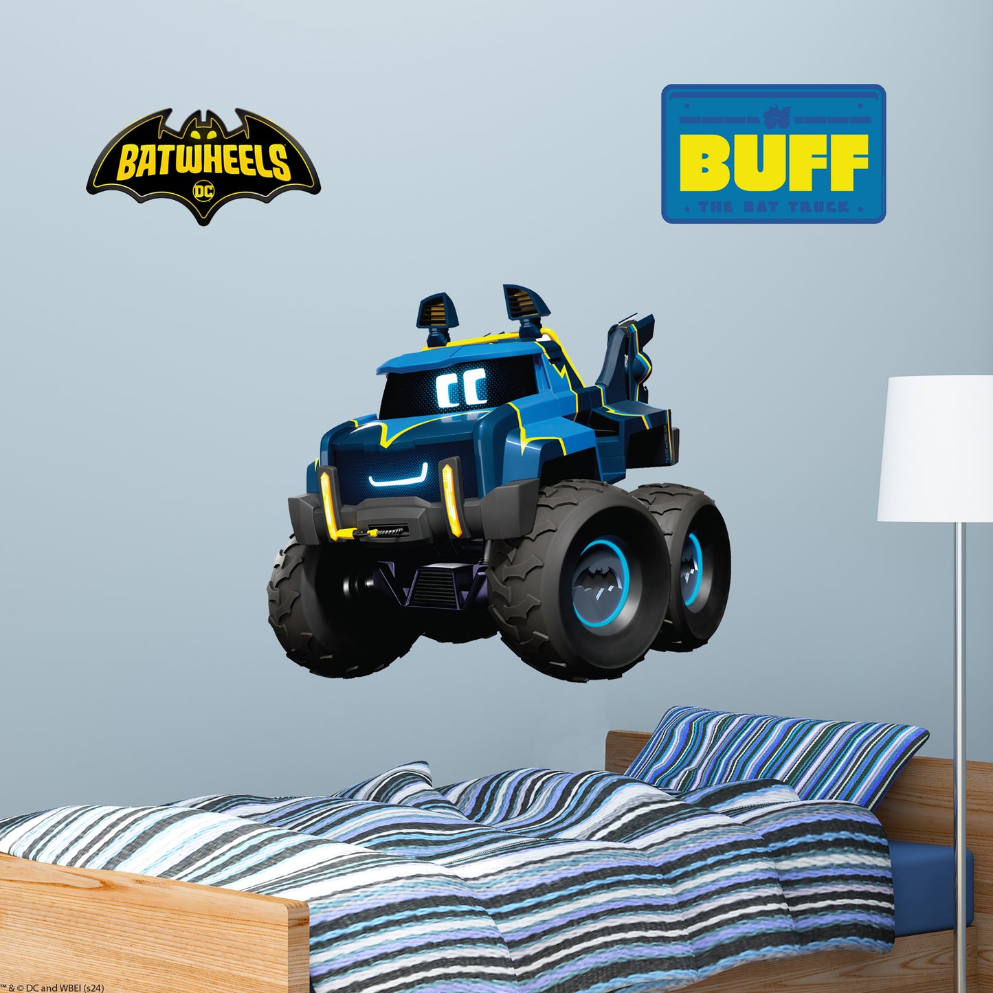 Batwheels™ Wall Sticker - Buff Decal DC Superhero Art