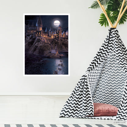 HARRY POTTER Wall Sticker – Boats to Hogwarts Wall Decal Wizarding World Art