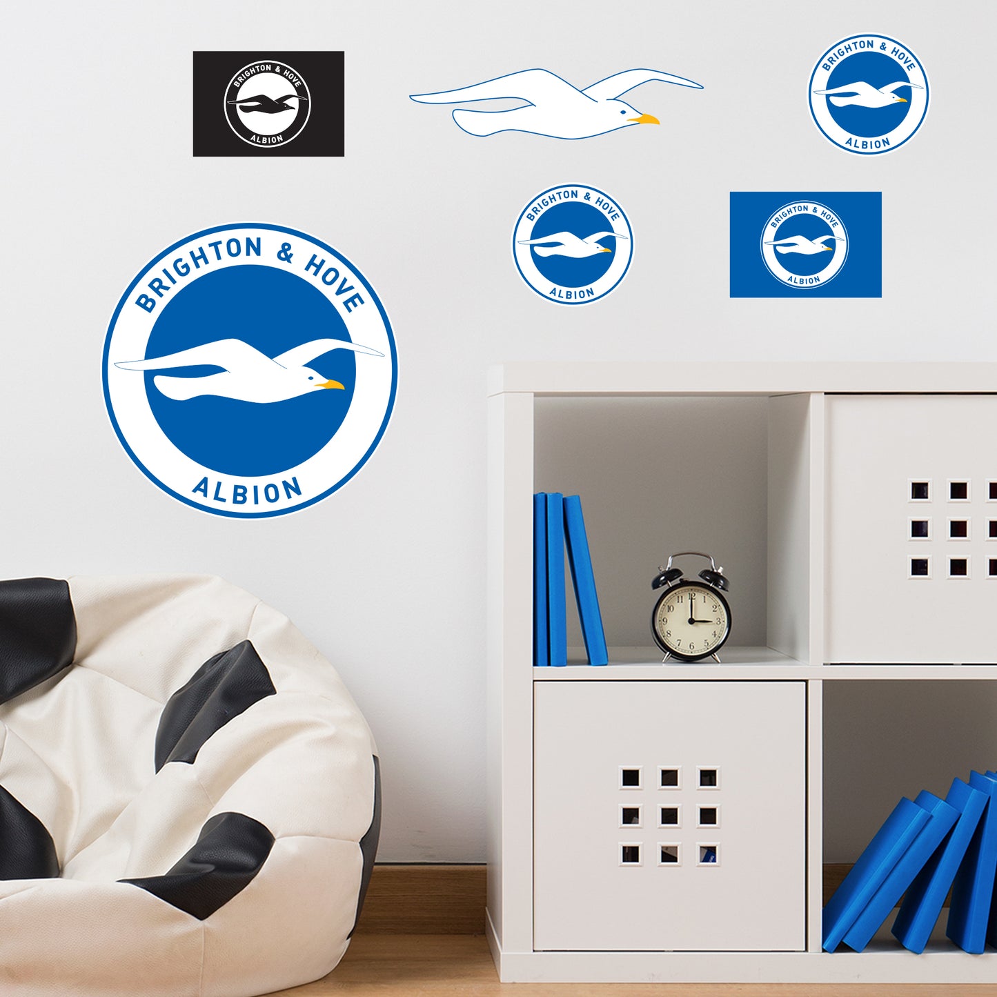 Brighton & Hove Football Club - Decal Sticker Set