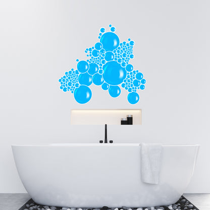 Bathroom Wall Sticker - Bubbles Decal Wall Art