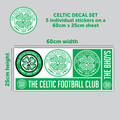 Celtic Football Club - Decal Sticker Set