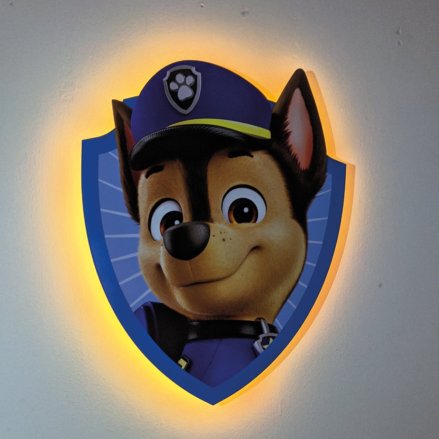 Paw Patrol Chase LED Backlit Wallpop