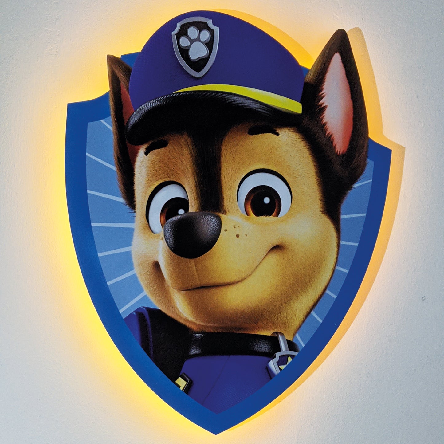 Paw Patrol Chase LED Backlit Wallpop