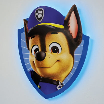 Paw Patrol Chase LED Backlit Wallpop