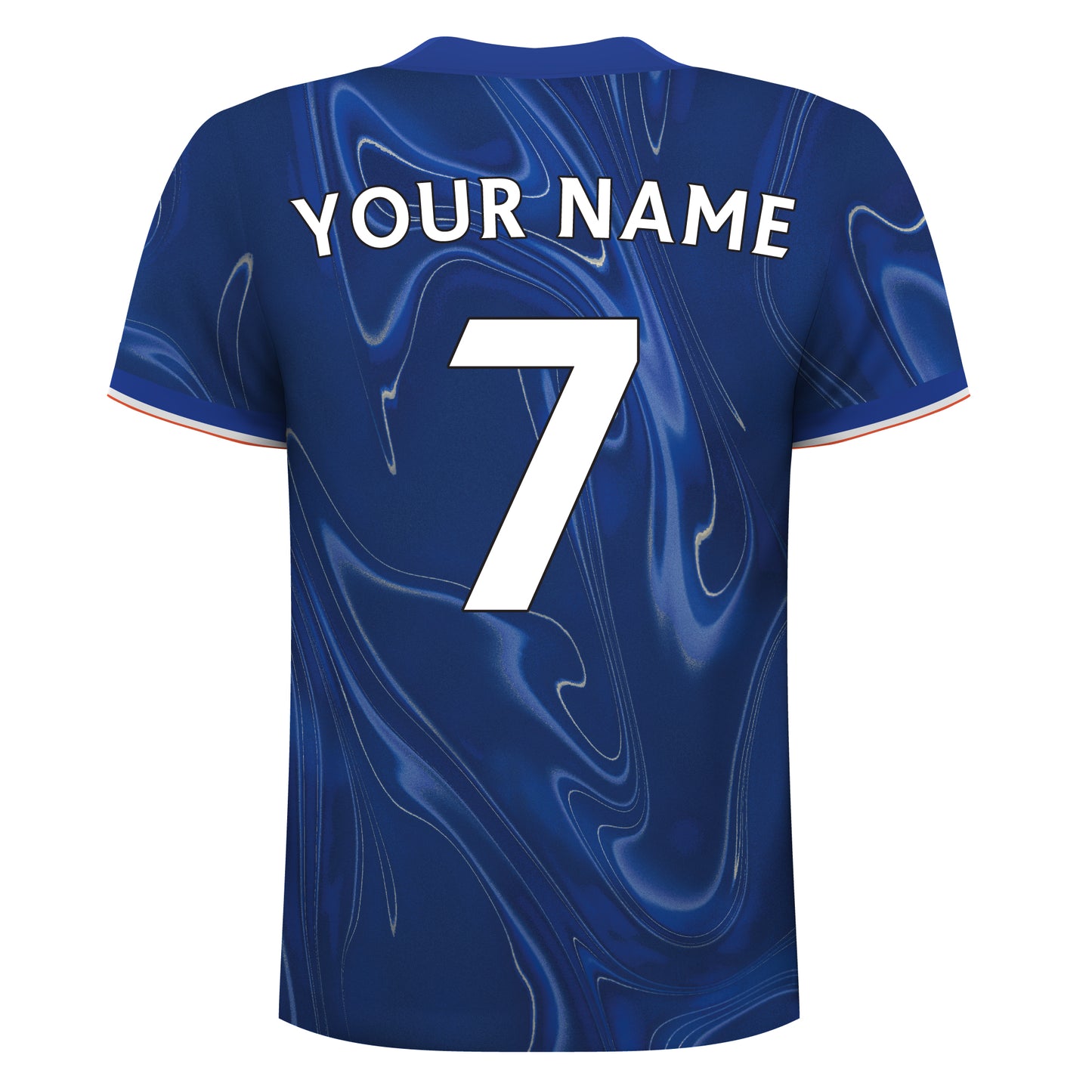 Chelsea Football Club - Personalised 24/25 Shirt Name & Number Wall Mural