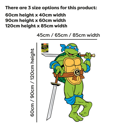 Teenage Mutant Ninja Turtles Wall Sticker - Leo Character Decal TMNT Art