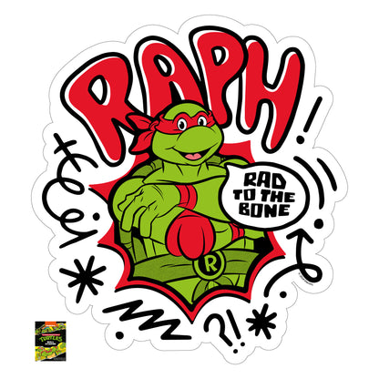 Teenage Mutant Ninja Turtles Wall Sticker - Raph Graffiti Decal TMNT Art