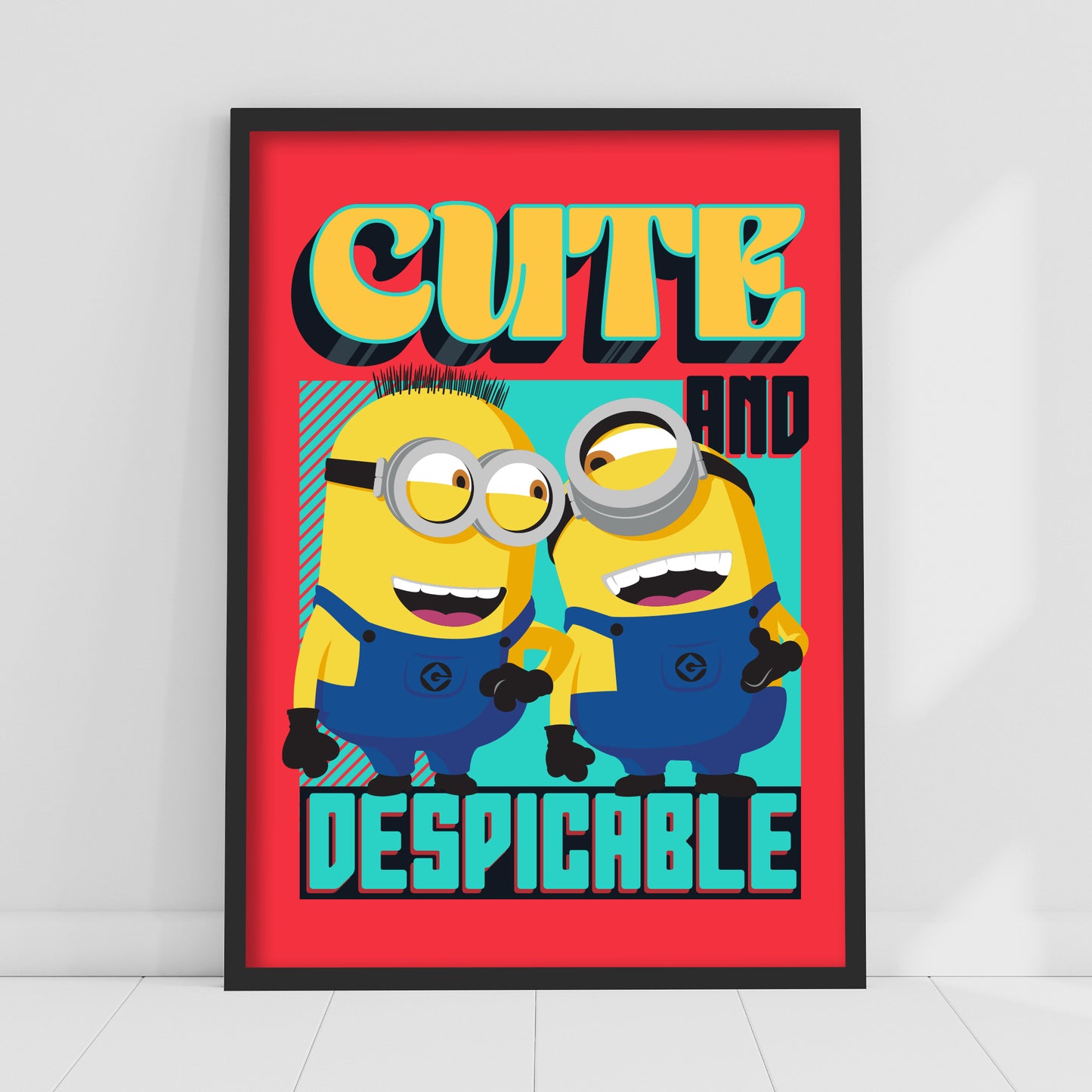 Despicable Me 4 Print - Cute and Despicable Minions Poster Art