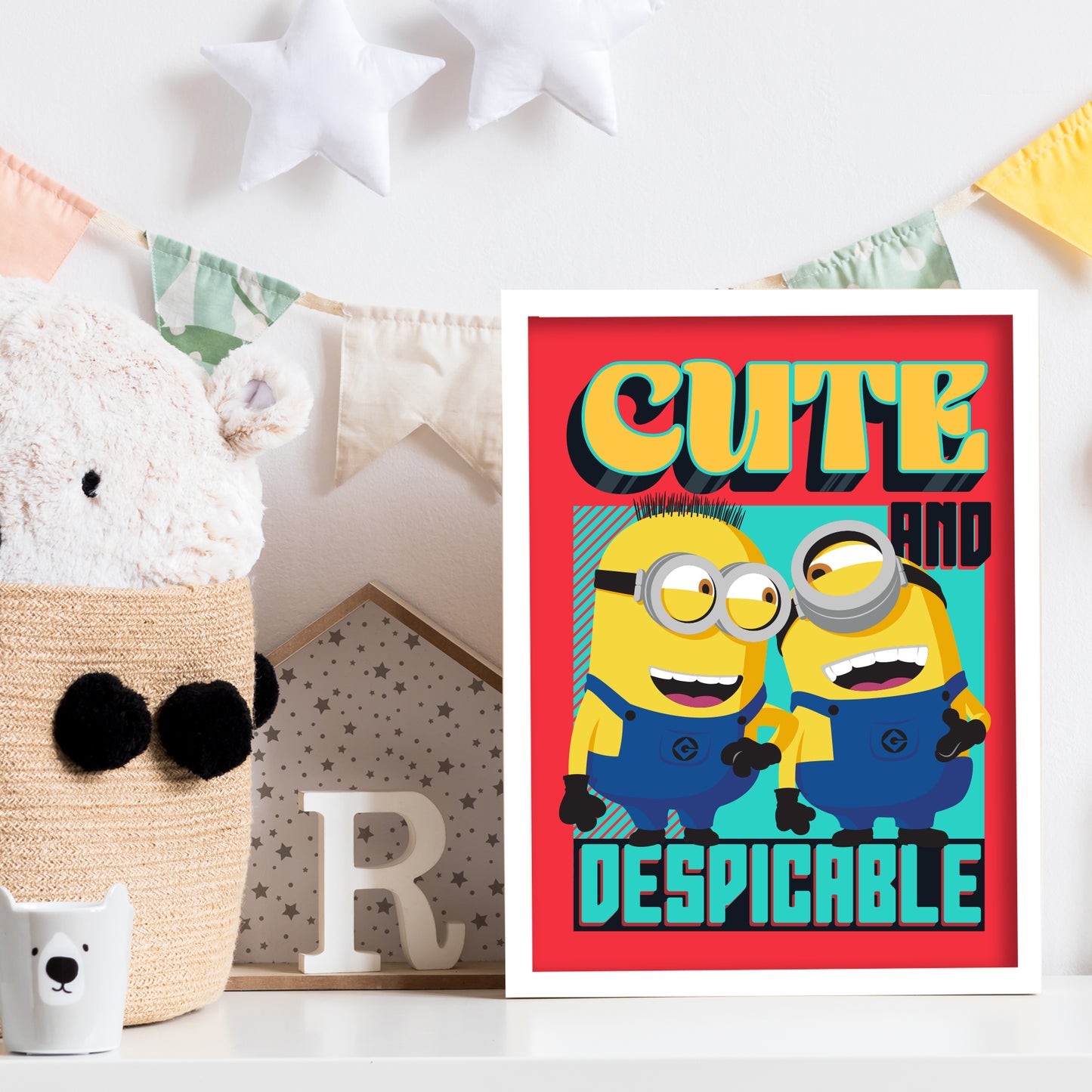 Despicable Me 4 Print - Cute and Despicable Minions Poster Art