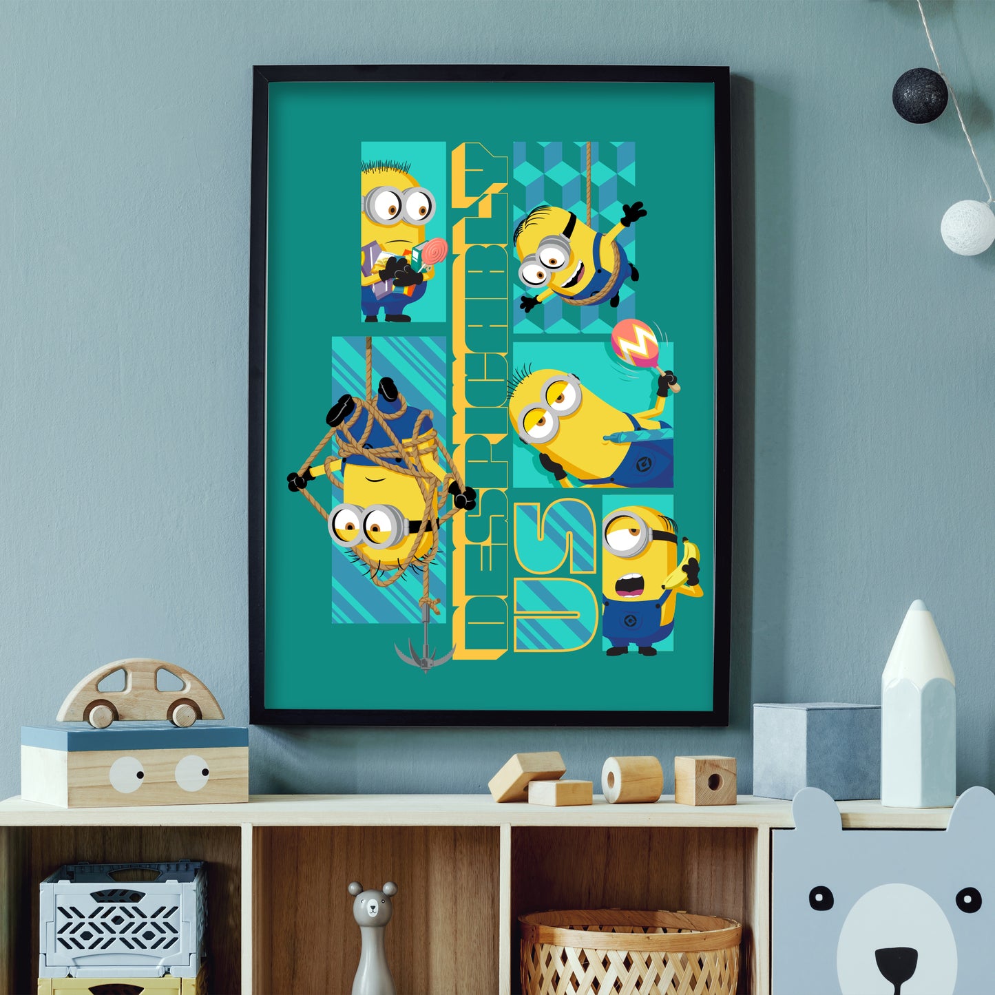 Despicable Me 4 Print - Despicably Us Minions Poster Art