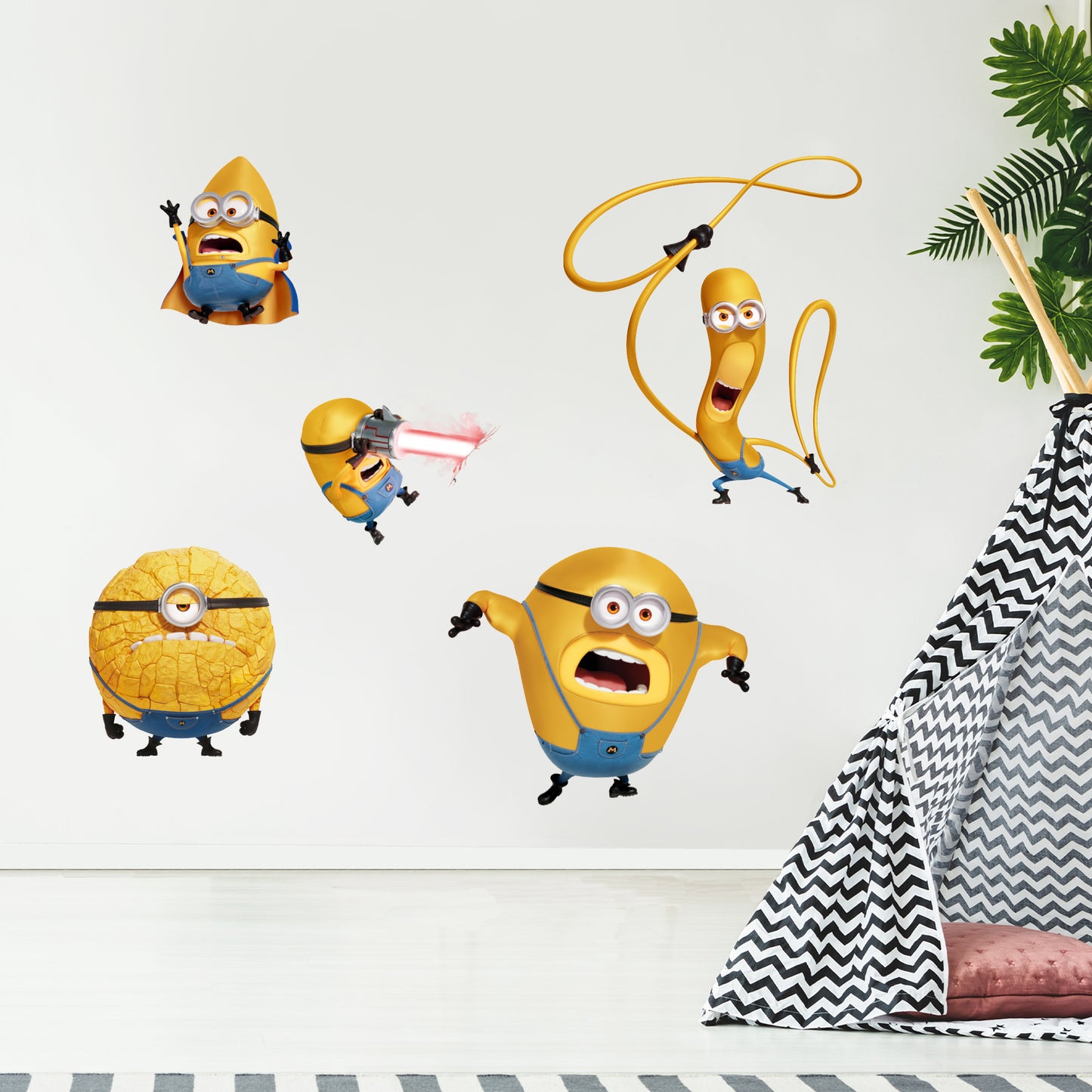 Despicable Me 4 - Mega Minions Set Wall Sticker