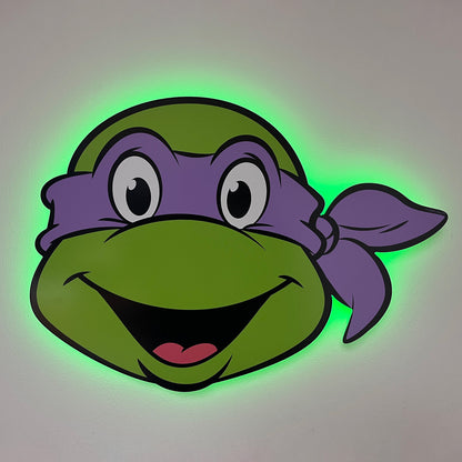 Teenage Mutant Ninja Turtles Donnie LED Backlit Wallpop