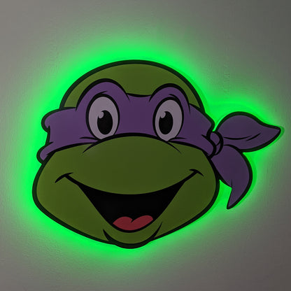 Teenage Mutant Ninja Turtles Donnie LED Backlit Wallpop