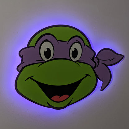 Teenage Mutant Ninja Turtles Donnie LED Backlit Wallpop