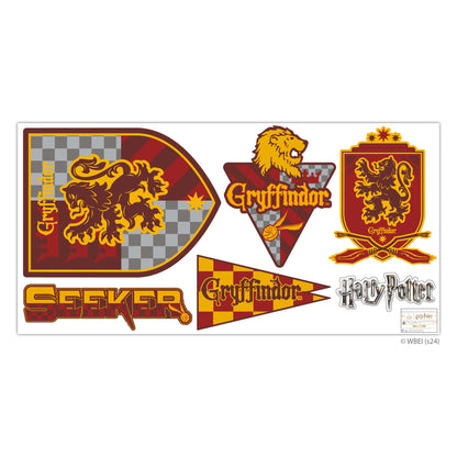 HARRY POTTER Wall Sticker – Gryffindor House Pride Decal Set Wizarding World Art