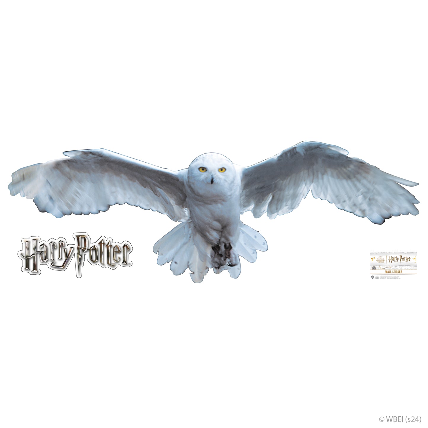 HARRY POTTER Wall Sticker – Hedwig Wall Decal Wizarding World Art