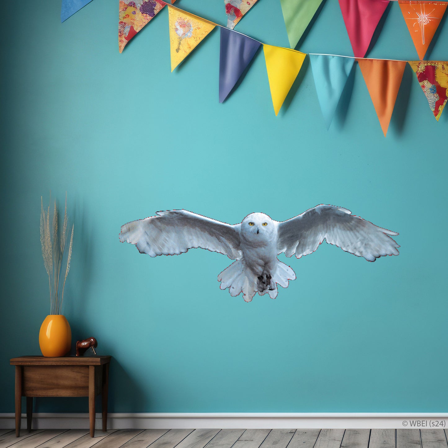 HARRY POTTER Wall Sticker – Hedwig Wall Decal Wizarding World Art