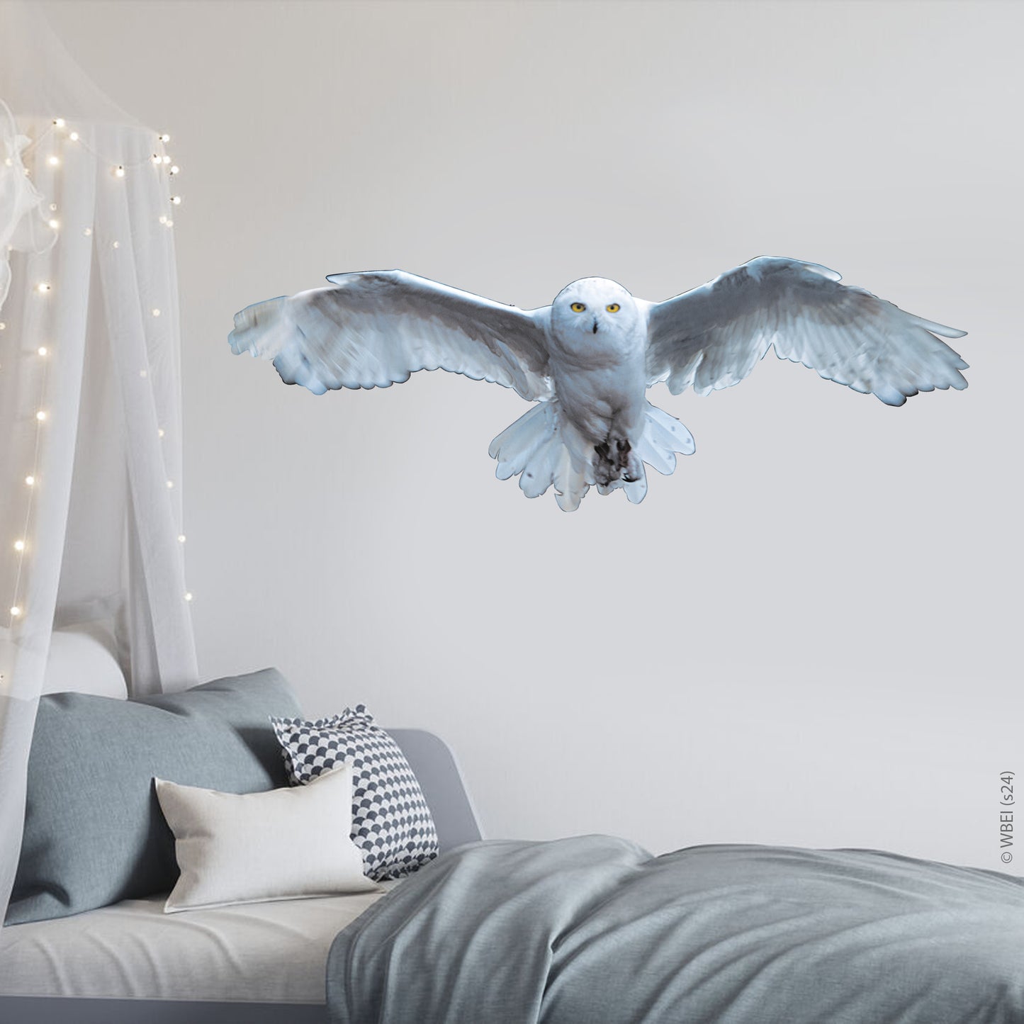 HARRY POTTER Wall Sticker – Hedwig Wall Decal Wizarding World Art