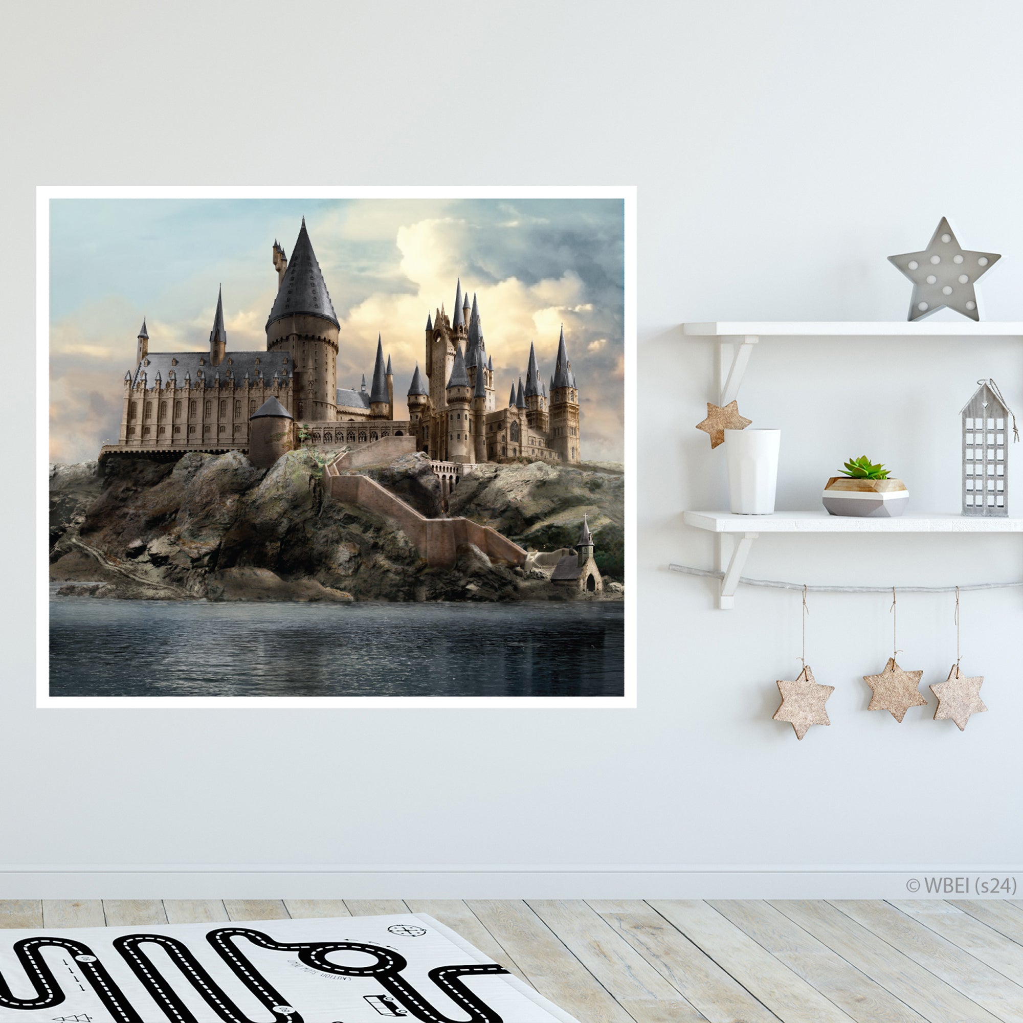 HARRY POTTER Wall Sticker – Hogwarts Daytime Wall Decal Wizarding Worl ...