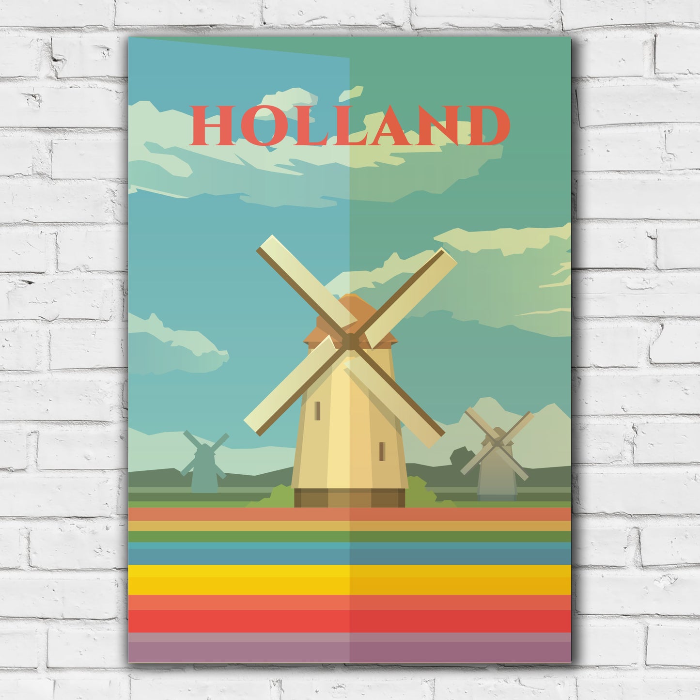 World City Print - Holland Poster Wall Art