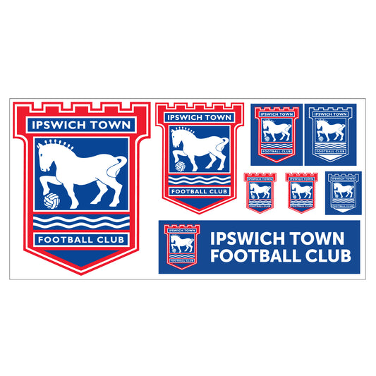 Ipswich Football Club - Decal Sticker Set