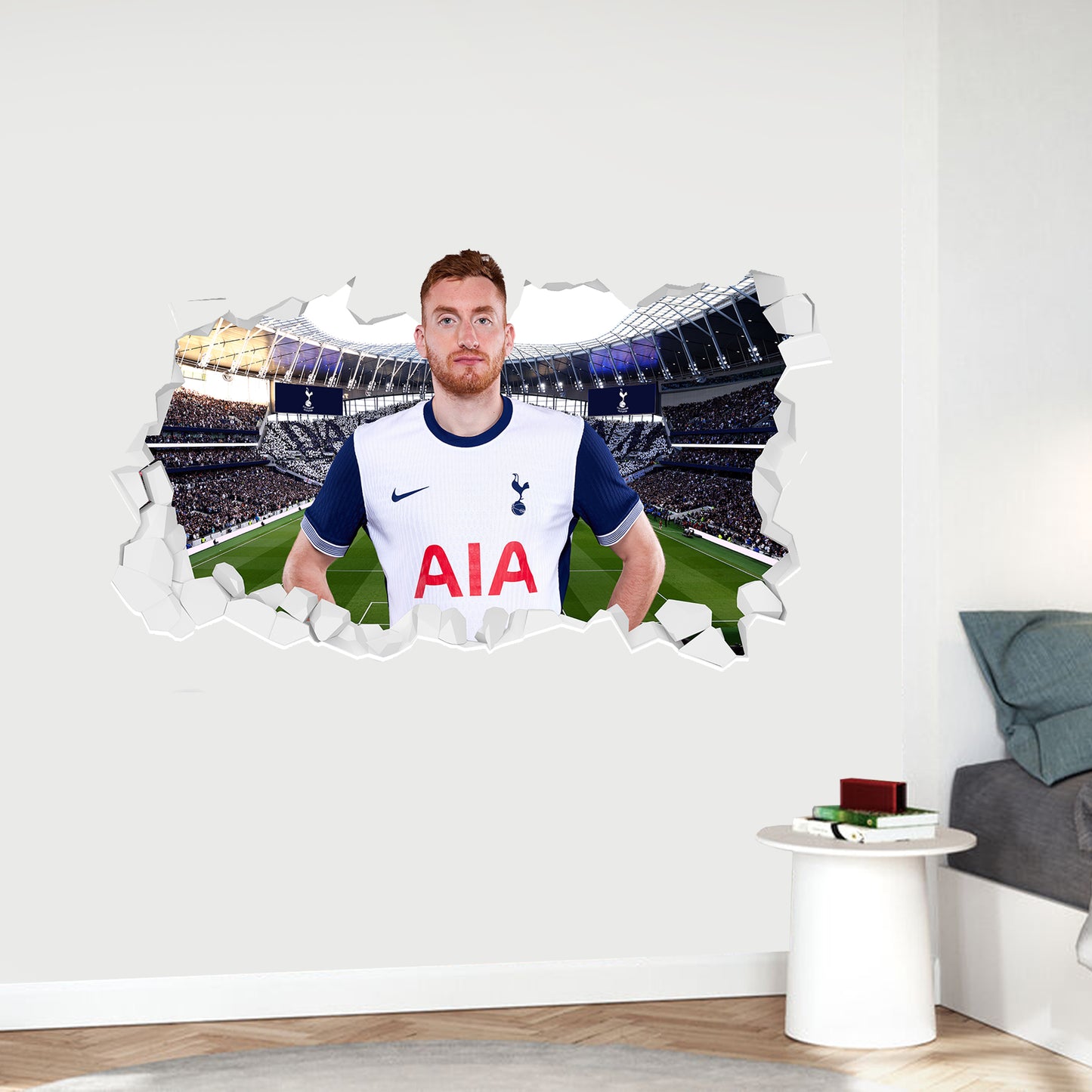 Tottenham Hotspur FC - Kulusevski 24-25 Broken Wall Sticker