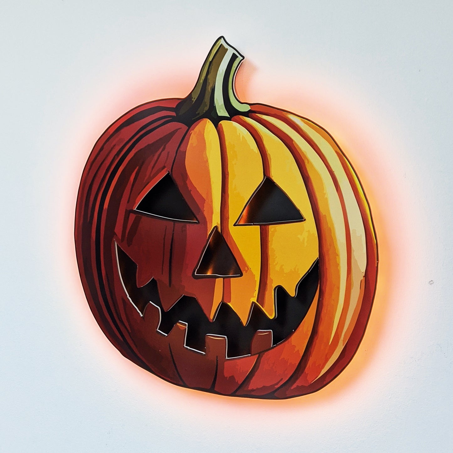 Halloween Pumpkin LED Wallpop