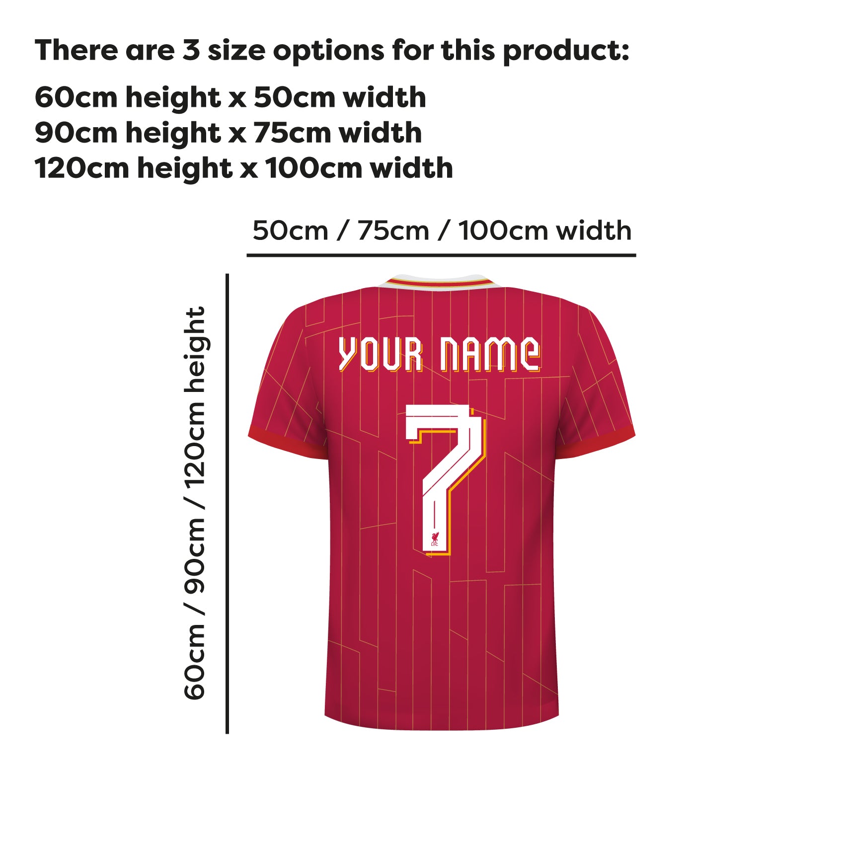 Personalised lfc shirt online