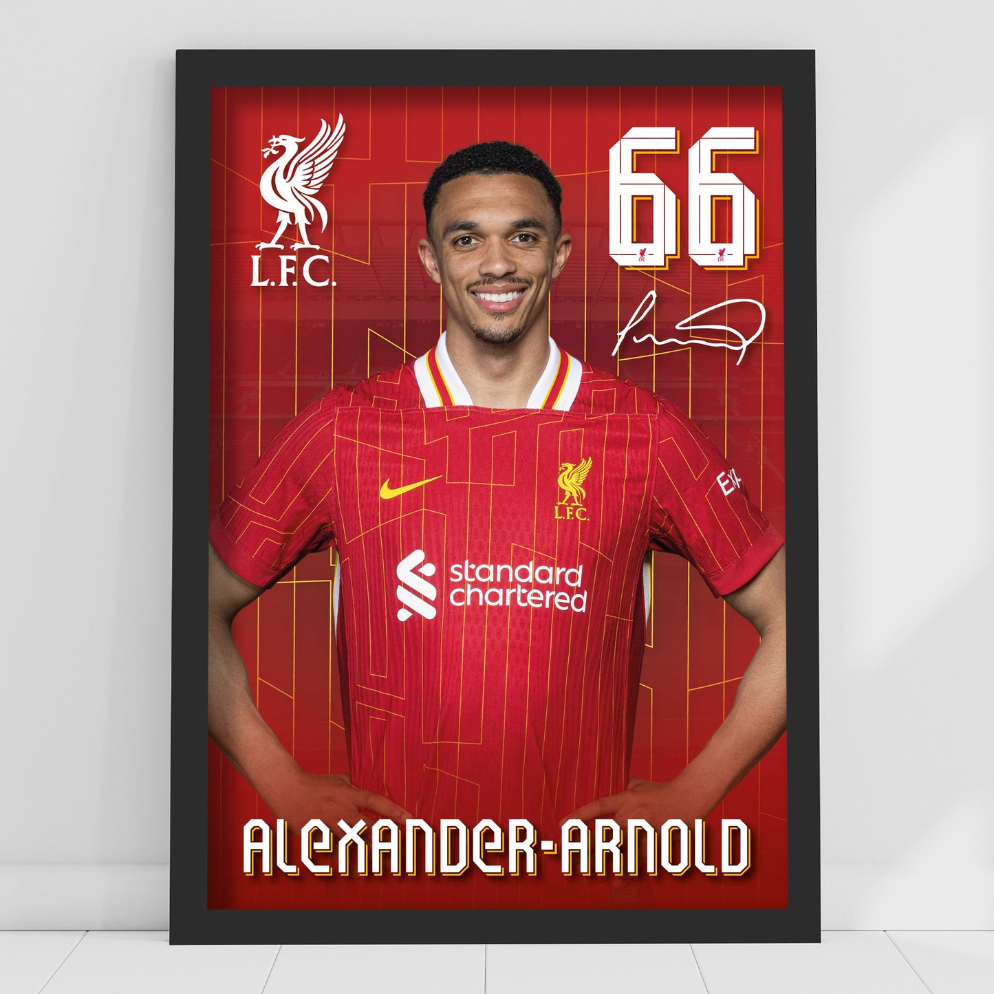 Liverpool FC Print - Trent Alexander-Arnold 24-25 Core Player Poster