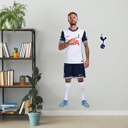 Tottenham Hotspur FC - Maddison 24-25 Player Cutout Wall Sticker + Spurs Decals