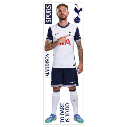 Tottenham Hotspur FC - Maddison 24-25 Player Cutout Wall Sticker + Spurs Decals