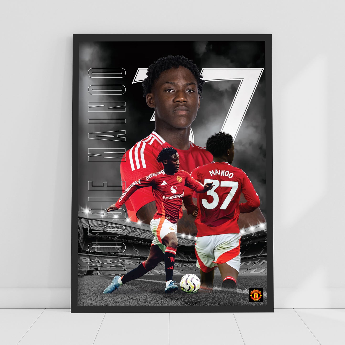 Manchester United FC Print - Mainoo 24/25 Core Poster