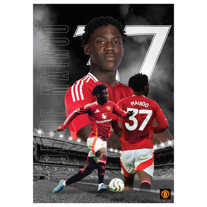 Manchester United FC Print - Mainoo 24/25 Core Poster