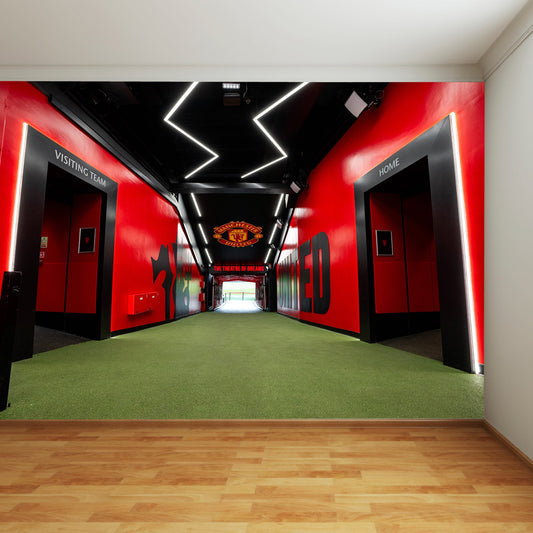 Manchester United Football Club - Old Trafford Tunnel Full Wall Mural Art