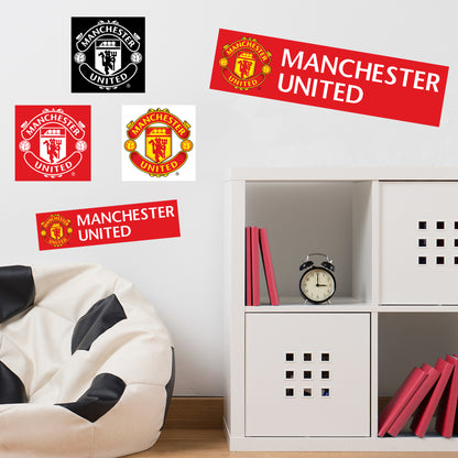 Manchester United Football Club - Decal Sticker Set