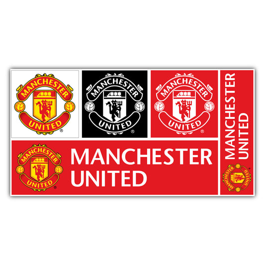 Manchester United Football Club - Decal Sticker Set