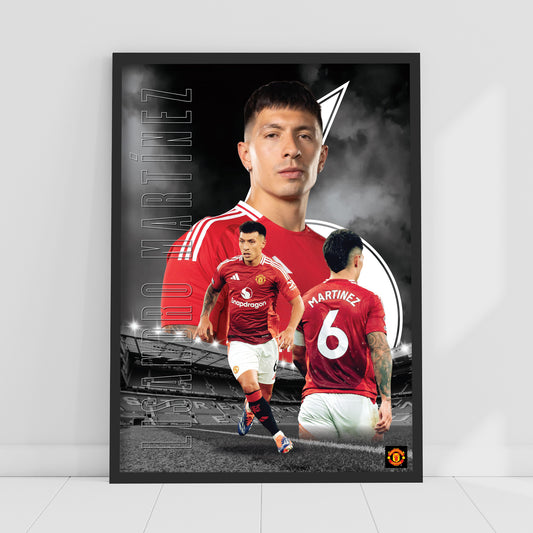 Manchester United FC Print - Martinez 24/25 Core Poster