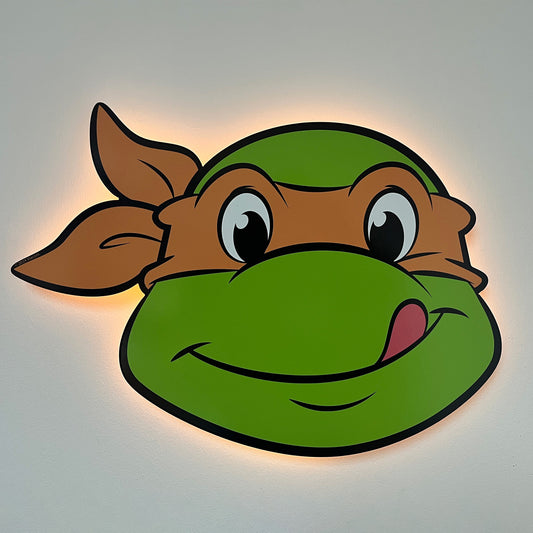 Teenage Mutant Ninja Turtles Mikey LED Backlit Wallpop