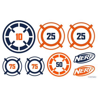 Nerf Wall Sticker - Target Icons Set Wall Art