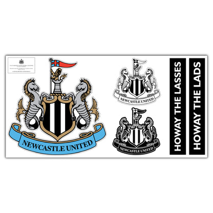 Newcastle Football Club - Decal Sticker Set