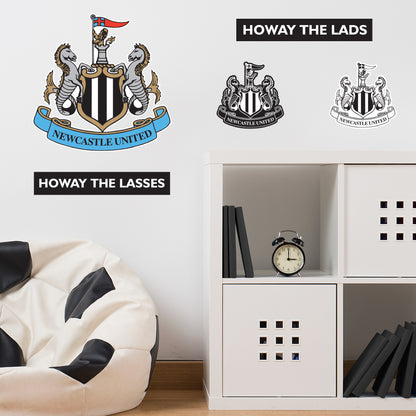 Newcastle Football Club - Decal Sticker Set