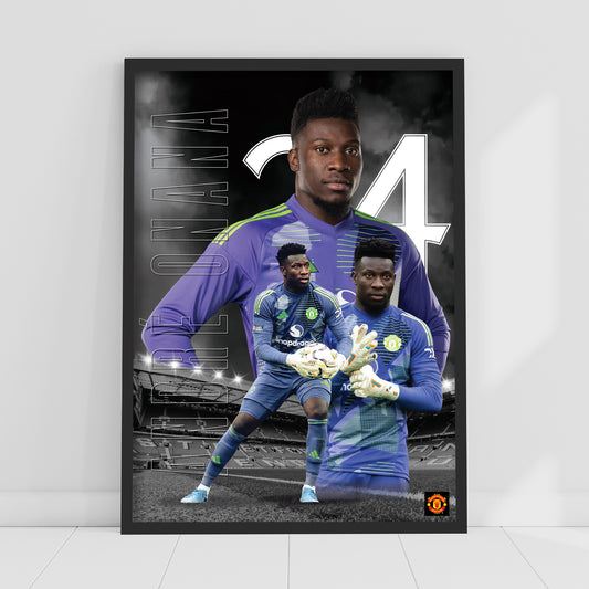 Manchester United FC Print - Onana 24/25 Core Poster