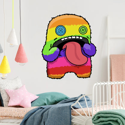 Fuggler Wall Sticker - Oogah Boogah Rainbow Decal Wall Art