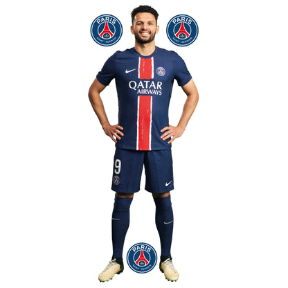 Paris Saint-Germain F.C. Ramos 24-25 Player Wall Sticker