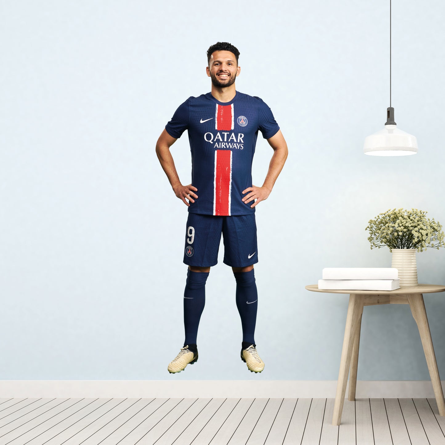 Paris Saint-Germain F.C. Ramos 24-25 Player Wall Sticker