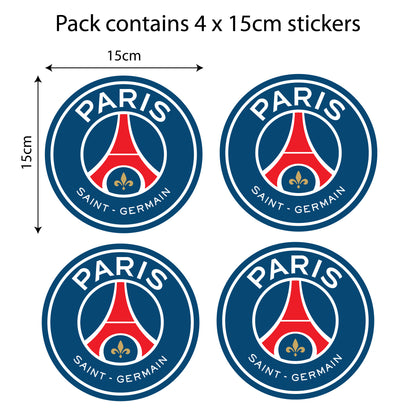 Paris Saint-Germain Football Club - Car Sticker Pack