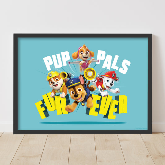 Paw Patrol Print - Pup Pals Fur Ever Poster Wall Art